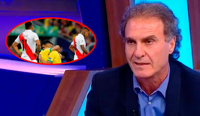 Óscar Ruggeri habló sobre la final entre Perú y Brasil en la Copa América.