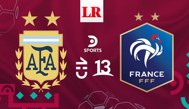 Argentina vs. Francia: canales para ver la final de Qatar 2022 en Chile. Foto: composición/GLR