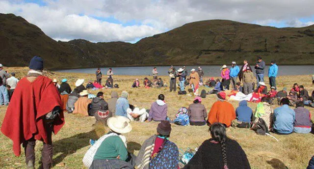 Cajamarca: ronderos realizan inspección de lagunas en Conga 