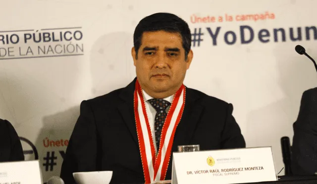 Fiscal Rodríguez Monteza apoyó anular condena a banda criminal