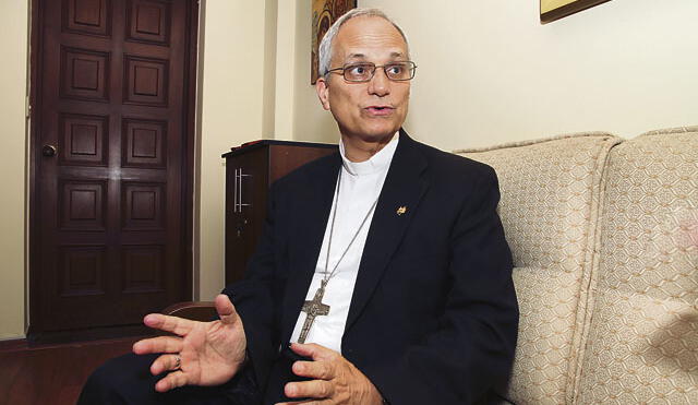 Obispo exhortó a las autoridades a ejecutar obras de la reconstrucción