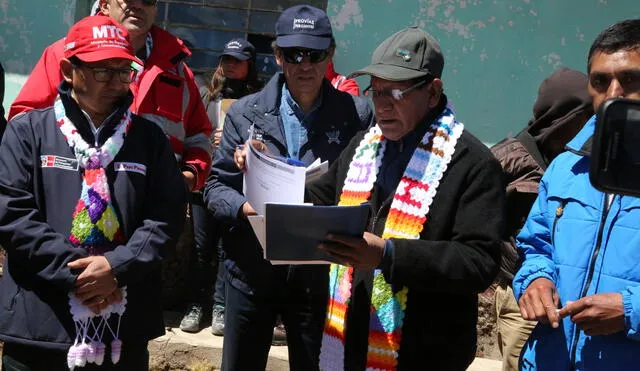 Firman convenio para instalación de puente en via Huancavelica – Castrovirreyna – Pampano