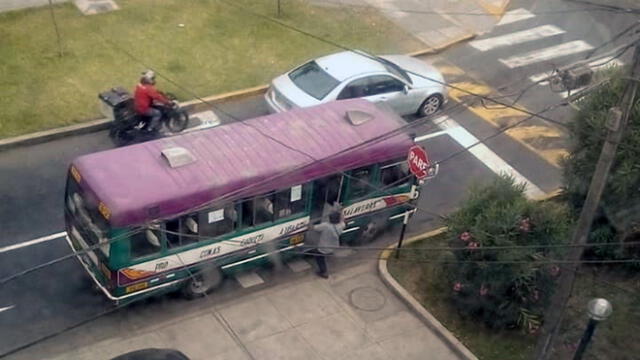 Miraflores: vecinos denuncian paraderos prohibidos [FOTOS]