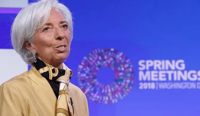 Lagarde advierte de alta deuda y tensión comercial