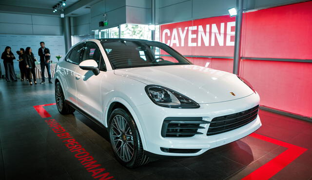 Porsche Cayenne Coupé. Foto: Difusión.