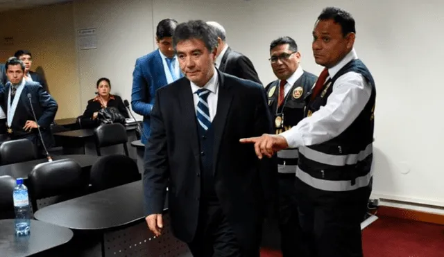 Fernando Cantuarias fue detenido por la Policía Nacional. Foto: Poder Judicial.