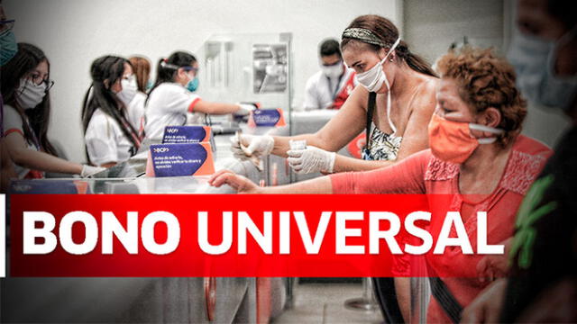 El Bono Universal es entregado desde el 20 de mayo: Foto: La República