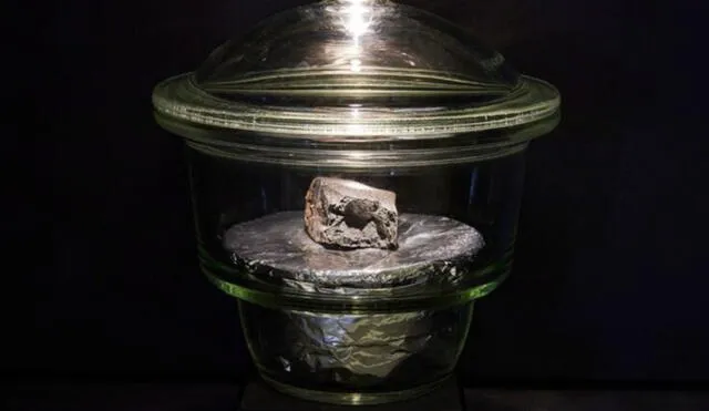 El meteorito Winchcomben no solo es uno de los más primitivos jamás descubiertos, sino también el menos contaminado que se conserva. Foto: Natural History Museum