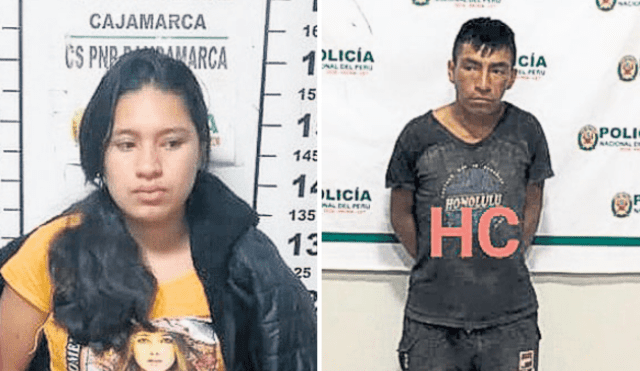 Izquierda: Cajamarca. Detenida Anghy Atocha Cerdán| Derecha: Ica. Jonny Auris Matos acusado de parricidio.