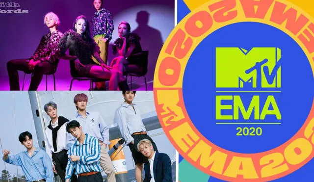Kpop, MTV EMA 2020