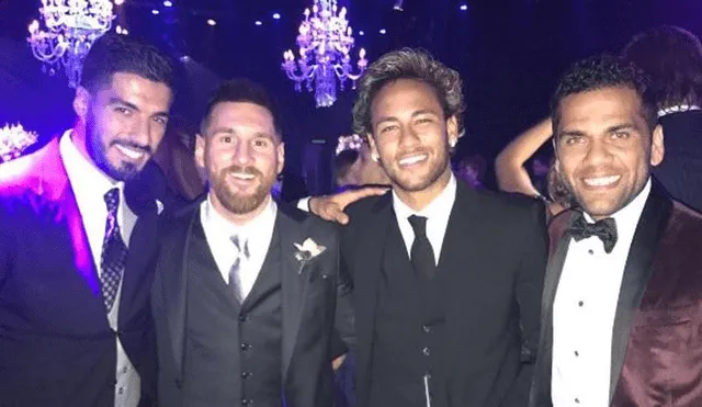 Revelan lo que Neymar le dijo a sus excompañeros del FC Barcelona en la boda de Messi