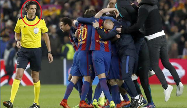 UEFA explica por qué no suspenderá al árbitro del Barcelona-PSG