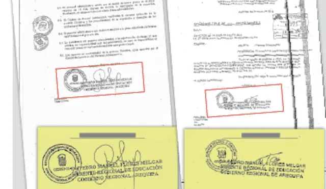 Falsifican firma a exgerente de Educación para rotar personal en Ugel Sur