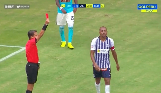 Polémica por la expulsión de 'Cachito' Ramírez al final del duelo ante Sporting Cristal [VIDEO]