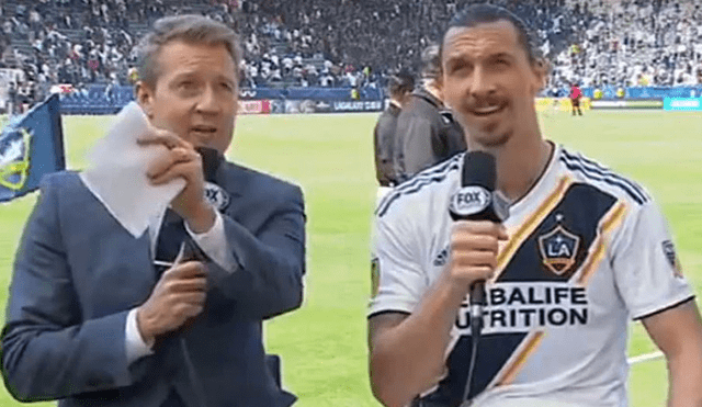 Las primeras palabras de Zlatan tras su increíble debut en LA Galaxy [VIDEO]