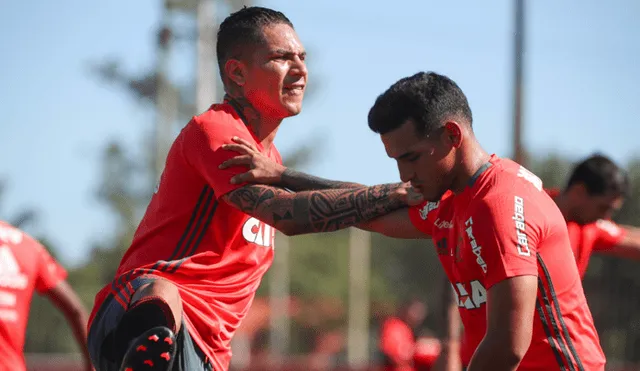 Miguel Trauco no se presentó a los entrenamientos del Flamengo