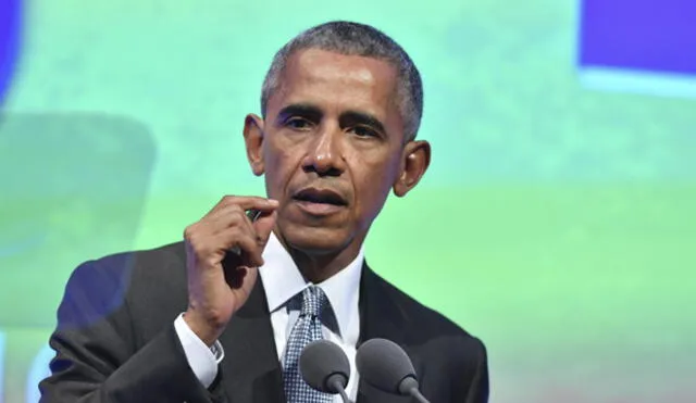 Obama lamentó que EE.UU. "rechace el futuro" tras retiro del acuerdo de París