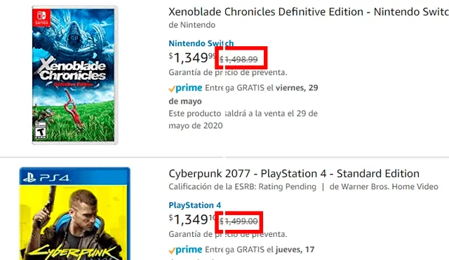 Algunos videojuegos mantienen el precio tradicional de 60 dólares.