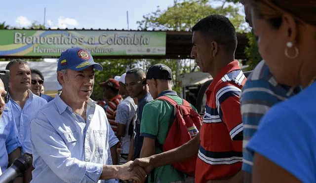 Santos dice que las medidas por el éxodo de venezolanos ya están funcionando