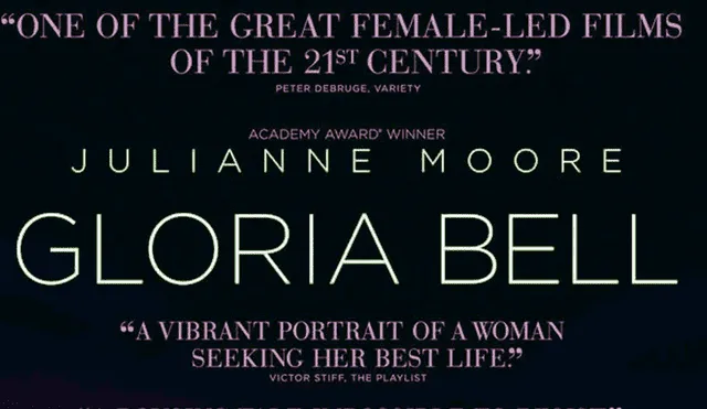 Actriz Julianne Moore habla sobre su participación en Gloria