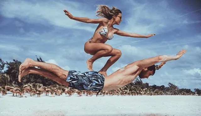 Angelique Boyer y Sebastián Rulli presumen su amor con increíbles fotos en la Riviera Maya