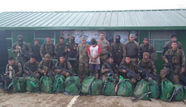 Ejército droga narcotráfico vraem foto andina