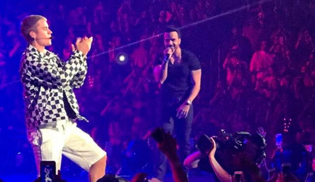 Luis Fonsi y Justin Bieber cantaron ‘Despacito’ en concierto, pero no todo salió bien [VIDEO]