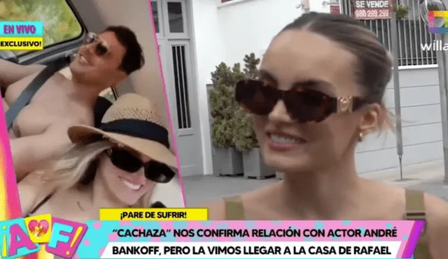 Cachaza reveló que su novio brasileño vendrá a conocer el Perú en febrero. Foto: captura de Willax TV