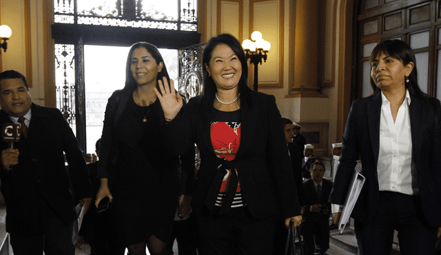 Fujimorismo señala que Keiko no está presa por "Cócteles" sino por Odebrecht