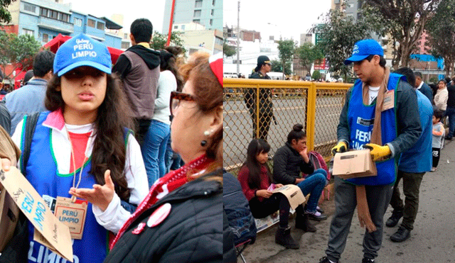 Parada Militar: entregan bolsas de papel a asistentes para mantener limpia las calles [VIDEO]