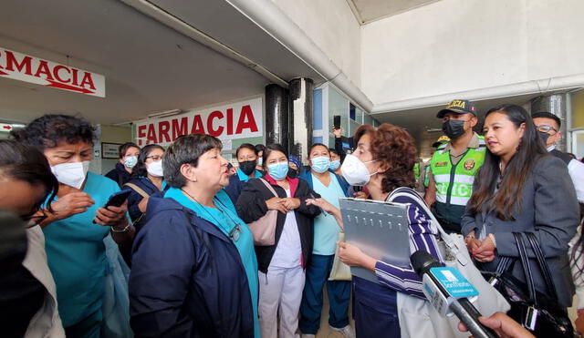 La Fiscalía de Prevención del Delito y la Policía tuvieron que intervenir. Foto: Leonela Aquino/URPI