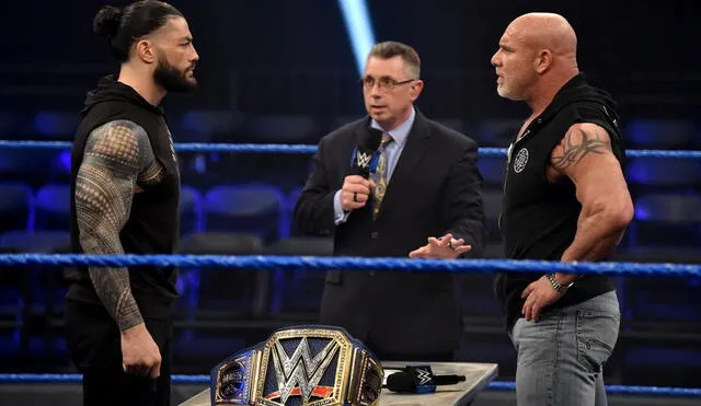 Roman Reigns iba a luchar a Goldberg en WWE WrestleMania 36. Foto: WWE