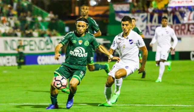 Goles y resumen: Chapecoense igualó 1-1 ante Nacional por la Copa Libertadores 2017 