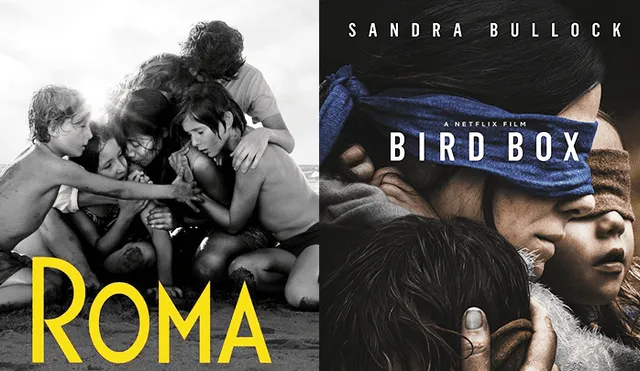 Netflix: 'Bird box' derrotó a 'Roma' y se posiciona como la más vista del servicio