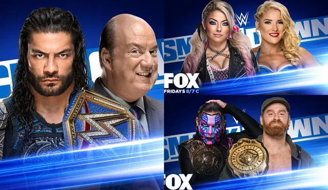 WWE SmackDown EN VIVO HOY desde Orlando previo a Clash of Champions 2020. Foto: Composición/WWE