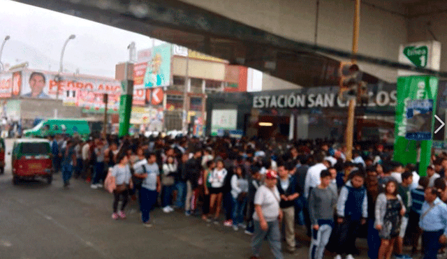 Metro de Lima: cierran tres estaciones de SJL por presunta falla técnica [VIDEO]