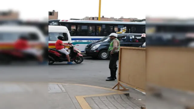 San Miguel: colocan policías de tránsito tras denuncia [VIDEO]