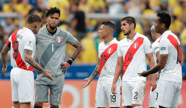 La reacción de Paolo Guerrero al recibir la noticia de la clasificación a cuartos de final de la Copa América 2019.
