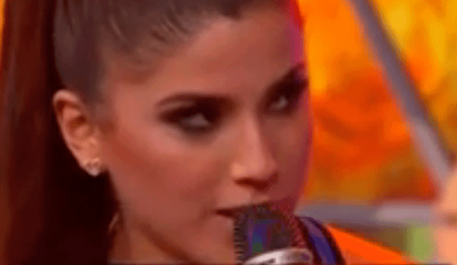 Luis Alonso besó a Yahaira Plasencia en vivo y sorprendió su reacción [VIDEO]