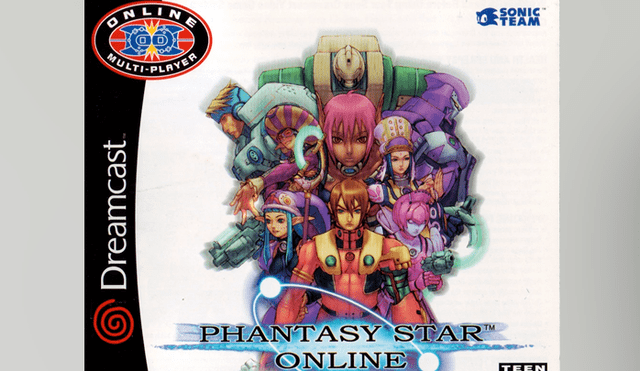 Phantasy Star Online se estrenó en Dreamcast en 2001.