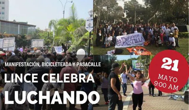 Marcha en defensa de las actividades del Parque Castilla
