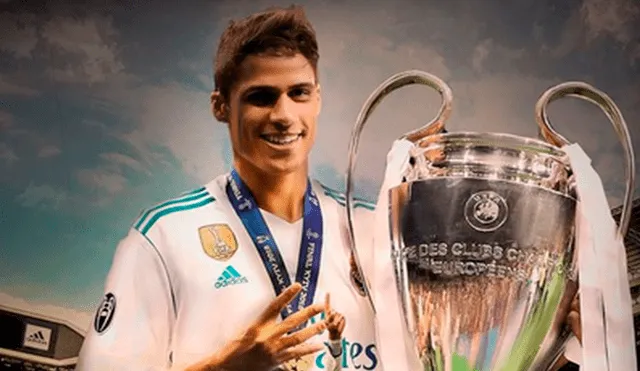 Raphael Varane continuará su carrera deportiva en el Manchester United. Foto: Real Madrid