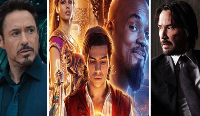 Avengers: Endgame y John Wick caen ante Aladdin en taquilla de EE. UU.