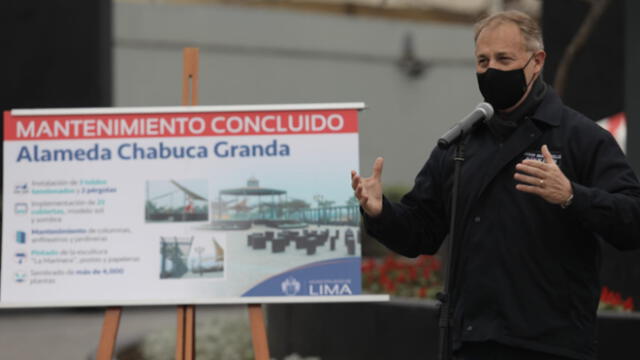 El alcalde de Lima declaró en un evento en el marco de los 100 del nacimiento de Chabuca Granda. (Créditos: Jorge Cerdán / La República)