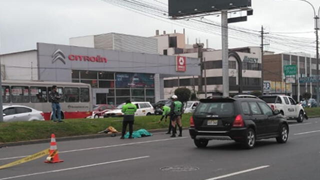 San Miguel: anciano se resbala y muere atropellado por una camioneta [VIDEO]