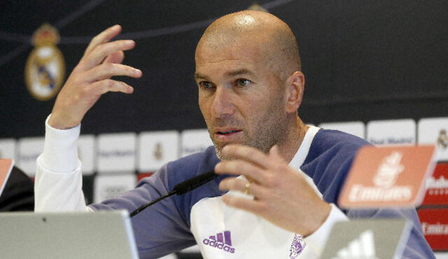 Zinedine Zidane: "El jugador necesita cariño del público y el técnico también"