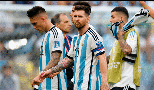 Lionel Messi anotó un gol ante Arabia Saudita. Foto: EFE