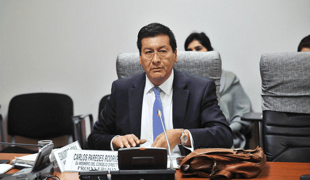 Dictan impedimento de salida del país al exministro del MTC, Carlos Paredes