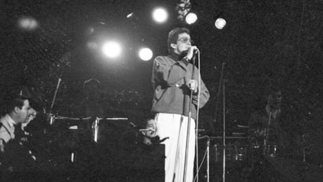 'El Cantante de los Cantantes' ofrecía, hace 33 años, su primer show en el Gran Estelar. Foto: Archivo El Peruano.
