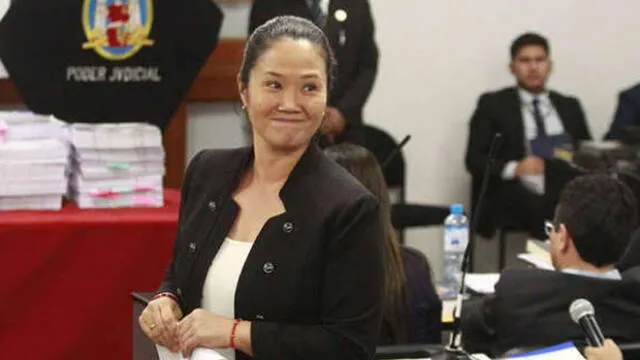 Keiko Fujimori no declará en diligencia a fiscal Domingo Pérez.